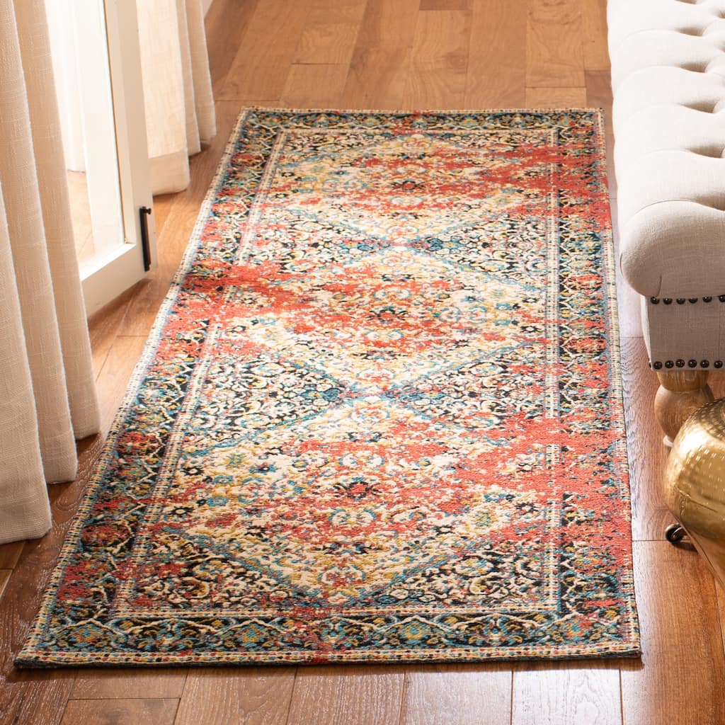 SAFAVIEH Classic Vintage Boho Gaenor Oriental Cotton Rug
