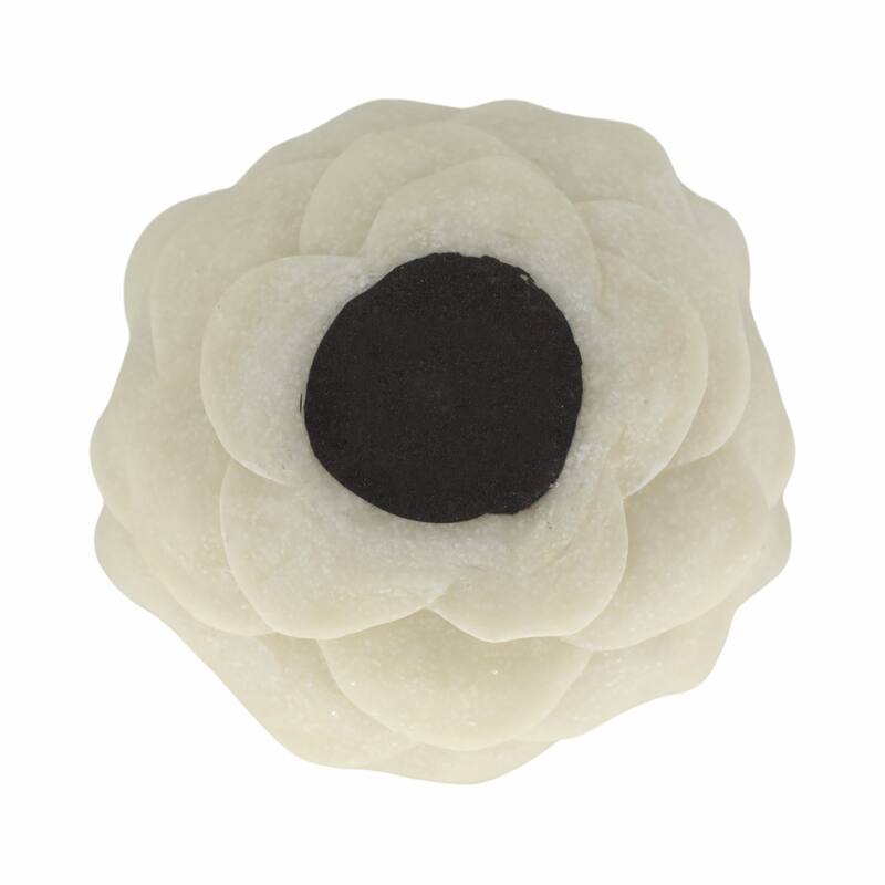 Decorative Resin Lotus Flower Inspired Bowl - 6" - 6.0"