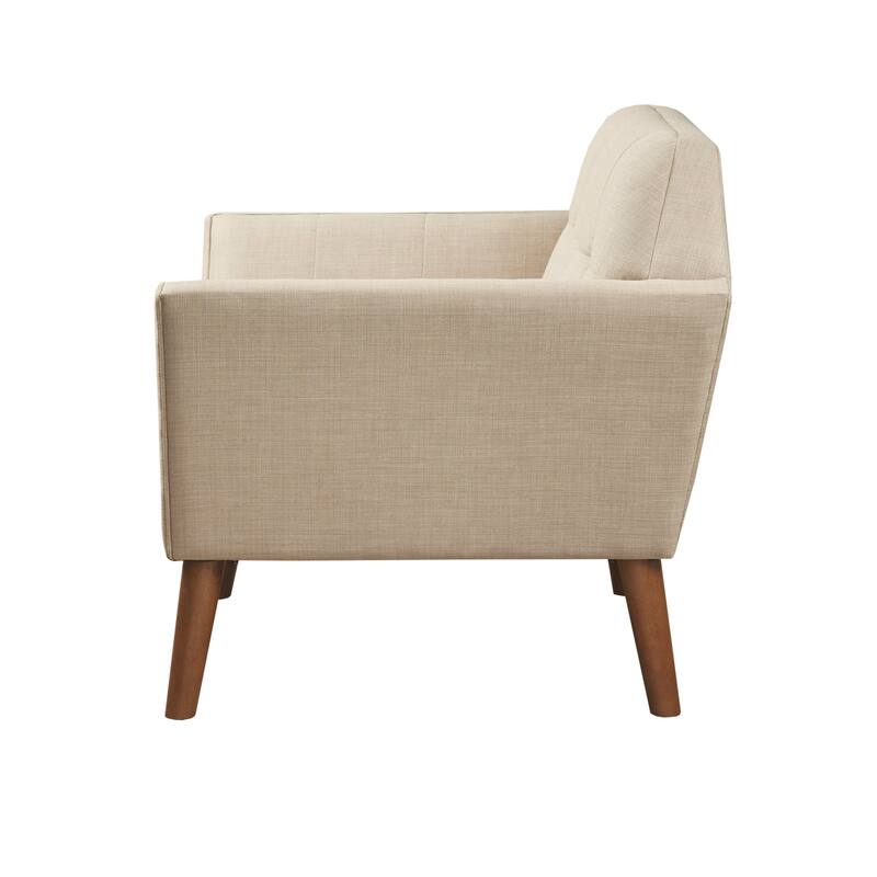 INK IVY Newport Wide Mid-Century Modern Lounge Chair