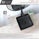 preview thumbnail 7 of 20, STYLISH 14 1/2 inch Square Porcelain Bathroom Sink - 14 1/2" x 14 1/2" x 5"