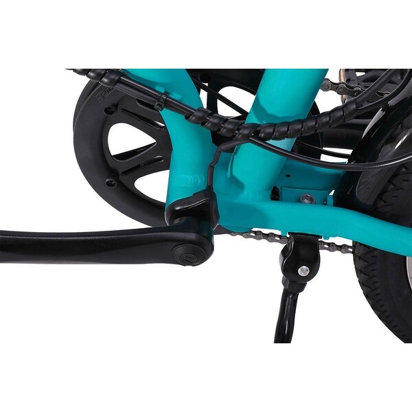 Zizzo Forte 7-speed Aluminum Folding Electric Bike - Bed Bath