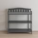 preview thumbnail 2 of 26, Child Craft Arch Top Baby Changing Table Cool Gray