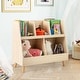 preview thumbnail 6 of 28, Costway 5-Cube Kids Bookshelf and Toy Organizer Wooden Storage - See Details