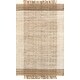 preview thumbnail 2 of 14, Nuloom Fletcher Casual Jute Middle Tassel Area Rug