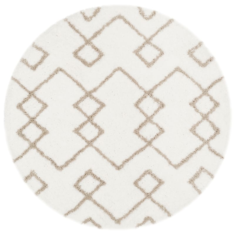 SAFAVIEH Handmade Toronto Shag Welmoet Polyester Rug