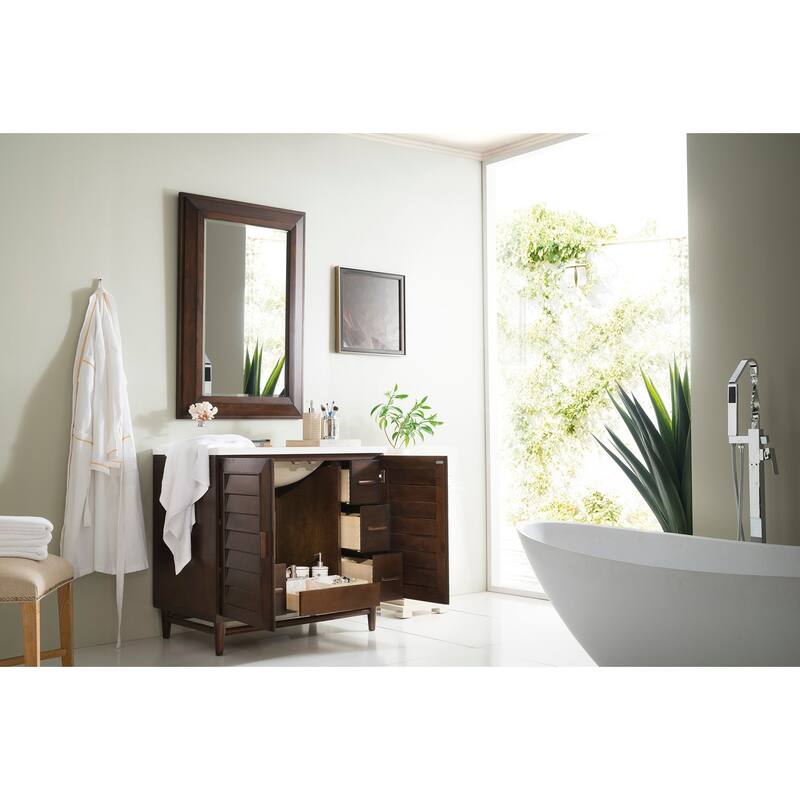 James Martin Vanities 620-V36-3WZ Portland 36" Free Standing Single