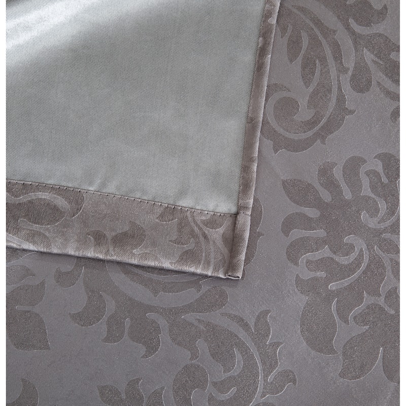 Gracewood Hollow Plakalo Embossed Thermal-weaved Blackout Grommet Drapery Curtains
