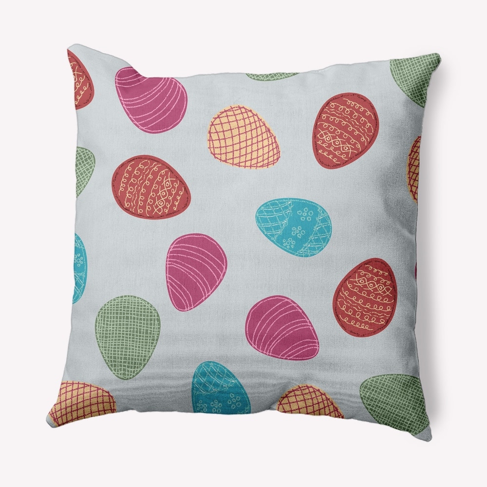Egg Hunt Easter Decorative Throw Pillow