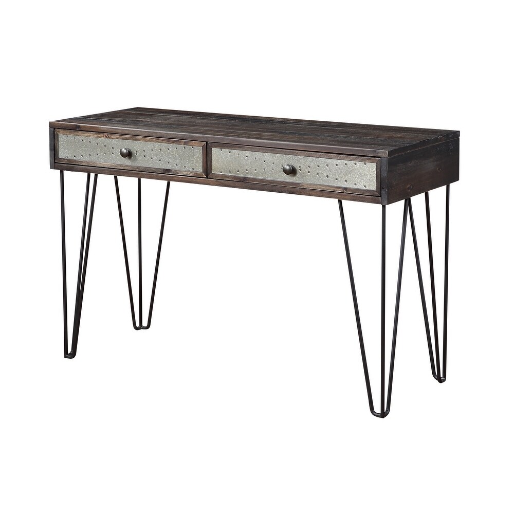 Christopher Knight Home Aspen Court Vintage 2 Drawer Console (Brown - Acacia)