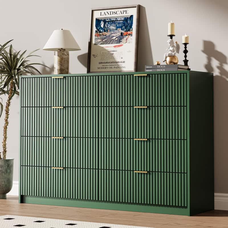 8-Drawer Double Dresser for Bedroom