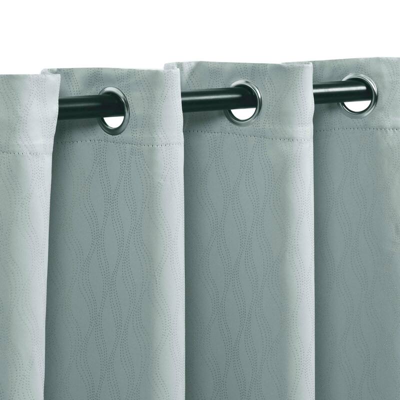 Superior Zuri Washable Room Darkening Curtains, Set of 2 Panels