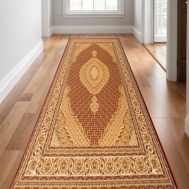 HomeRoots Cabu Moroccan Traditional Runner Area Rug - 16' Runner