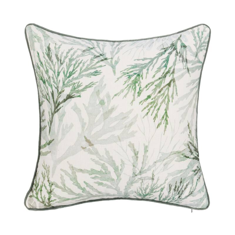Villa by Classic Home Lessonia Cotton Fabric Throw Pillow