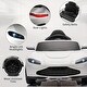 preview thumbnail 4 of 3, 12V Ride On Sports Car, Battery Powered Car, Ride On Car with Horn, Soft Start, LED Light, Music, USB, Double Door (White)