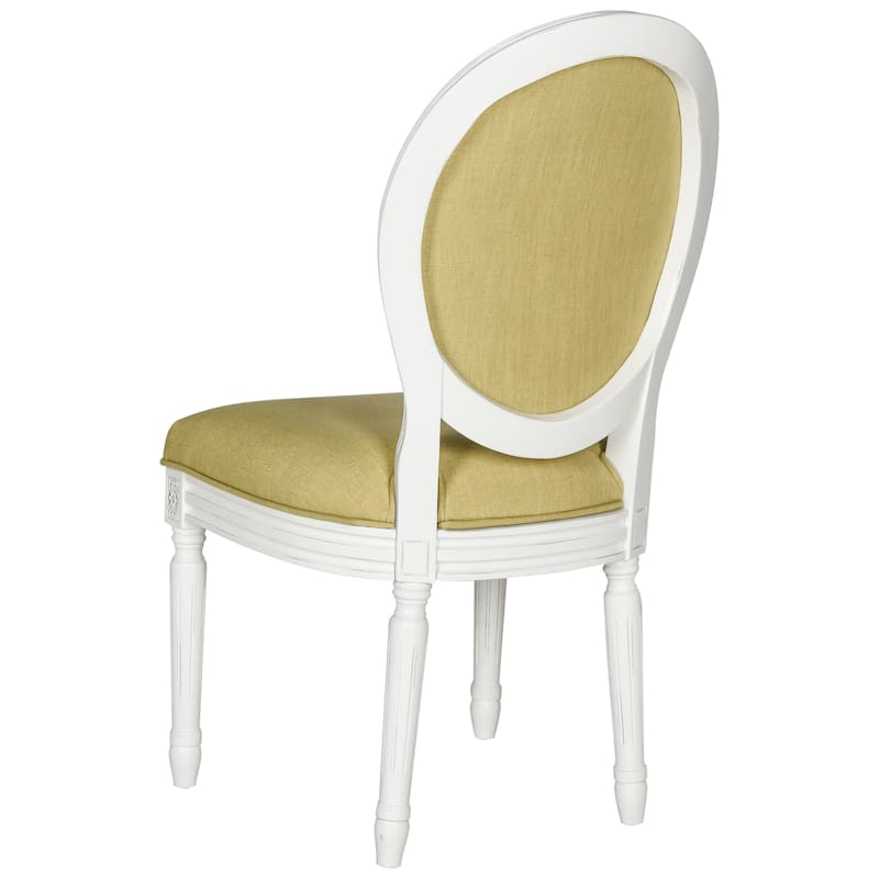 SAFAVIEH Rona Parisian Oval Dining Chair (Set of 2) - 20Wx20Dx39H