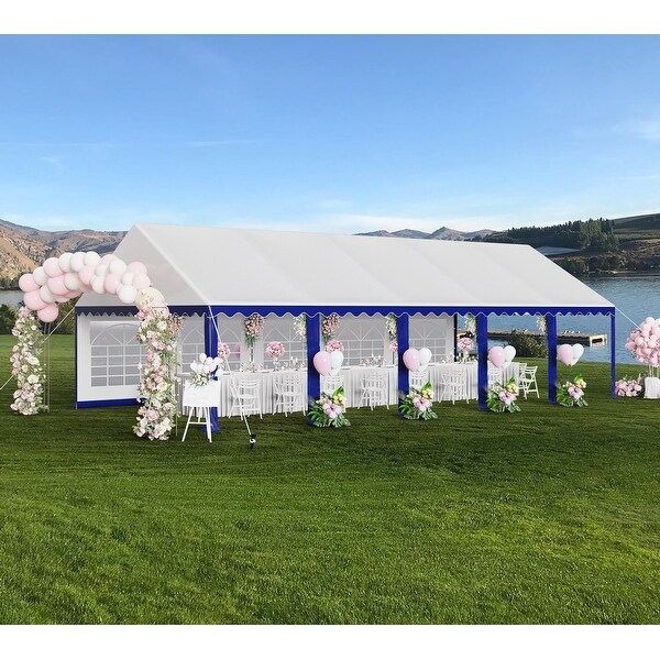 16 X32 Party Tent Heavy Duty Wedding Party Tent Outdoor Patio Tent Outdoor Gazebo Event Shelter Canopy with Carry Bags On Sale Bed Bath Beyond 37236062