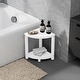 preview thumbnail 15 of 79, Anapolis Poly Corner Shower Bench