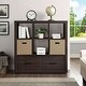 6 Cube Storage Bookcase Organizer with Drawers - Bed Bath & Beyond ...