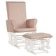 preview thumbnail 23 of 30, Costway Baby Nursery Relax Rocker Rocking Chair Glider & Ottoman Set - See Details Pink