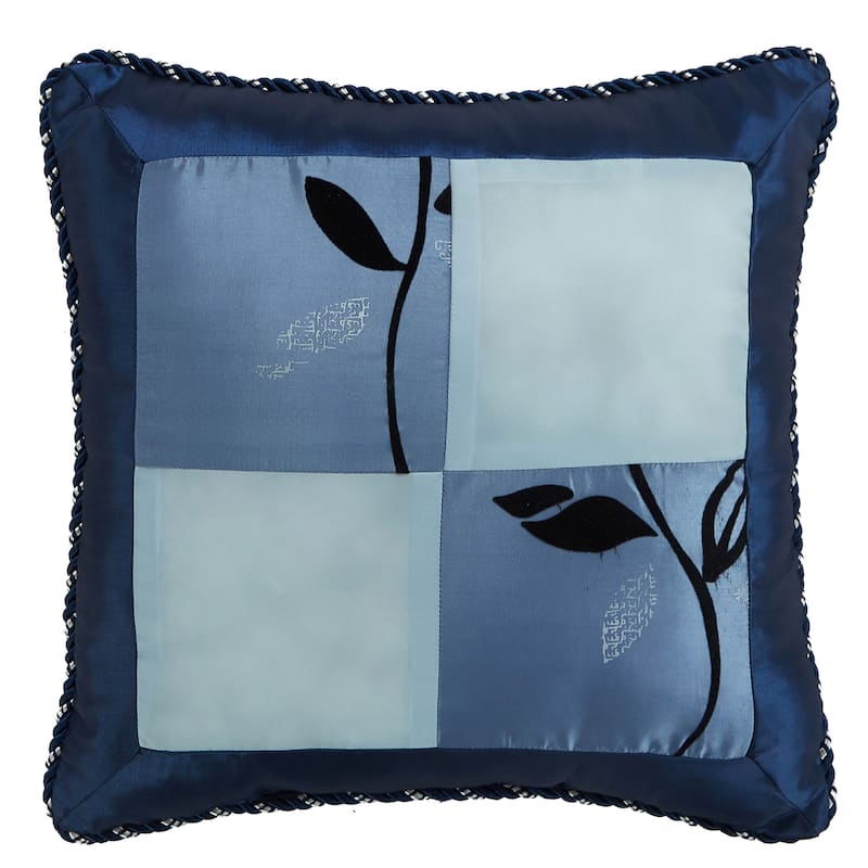 Grand Avenue Pandora Leaf Pattern Corded 6-Piece Comforter Set