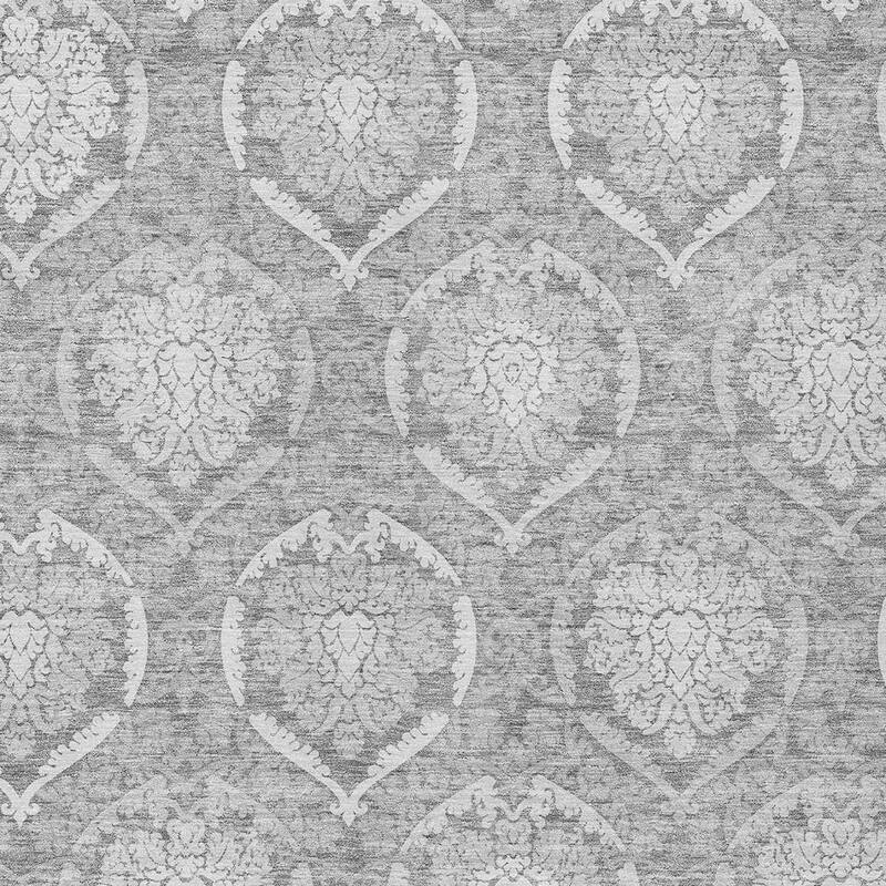 HomeRoots Medallion Transitional Rectangle Outdoor Rug