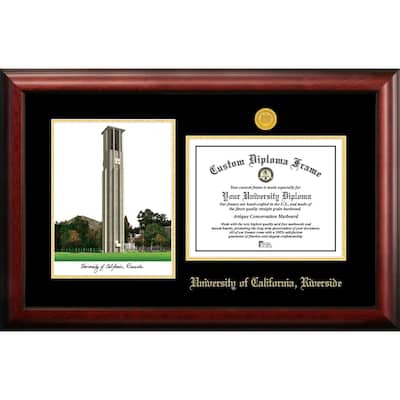 UC Riverside 11w x 8.5h Tassel Box and Diploma Frame
