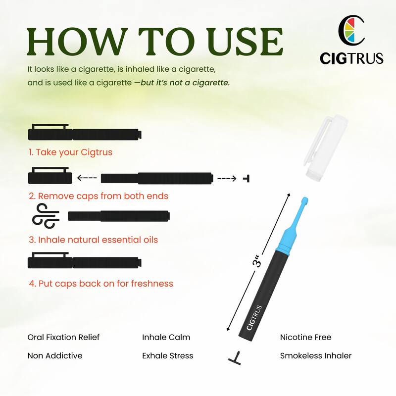 Cigtrus Mullein Leaf Smokeless Inhaler 3 Pack