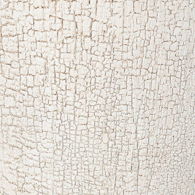 Lightweight Planter Set of 3,16.93"+13.78"+11.02"Dia Round Concrete Stackable Flower Pots with Drainage Holes and Rubber Plug