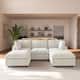Option Beige-3 seats+ 2 otoman