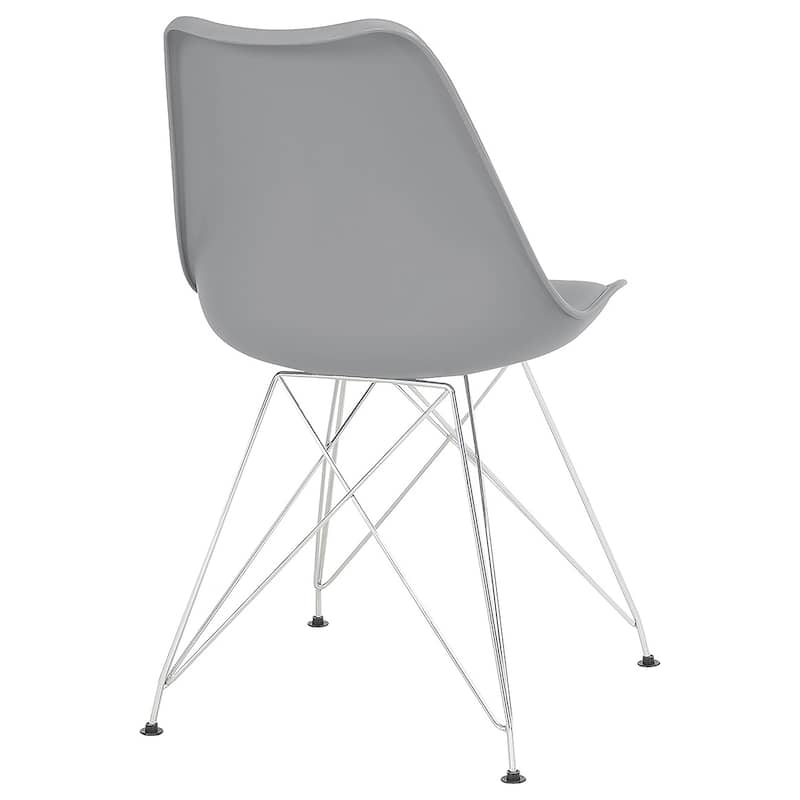 Juniper Grey Polypropylene Dining Side Chair (Set of 2)