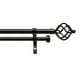 preview thumbnail 9 of 9, ATI Home Torch Double Curtain Rod and Finial Set