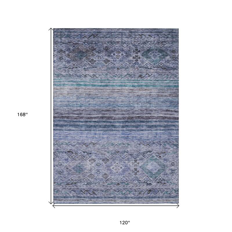HomeRoots Floral Transitional Rectangle Outdoor Rug