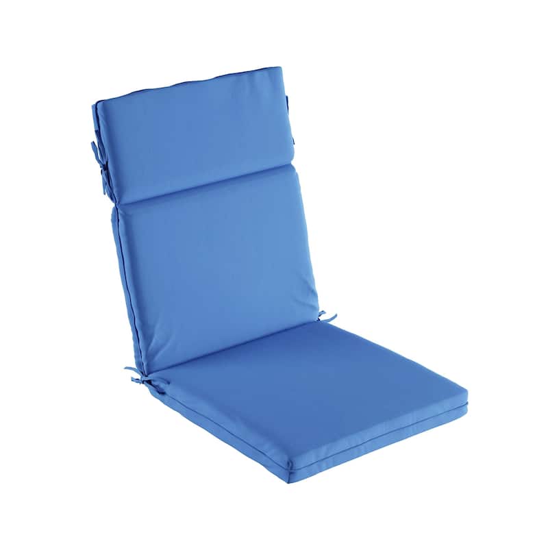 Hastings Home High Back Patio Chair Cushion - 1-Pack - Blue