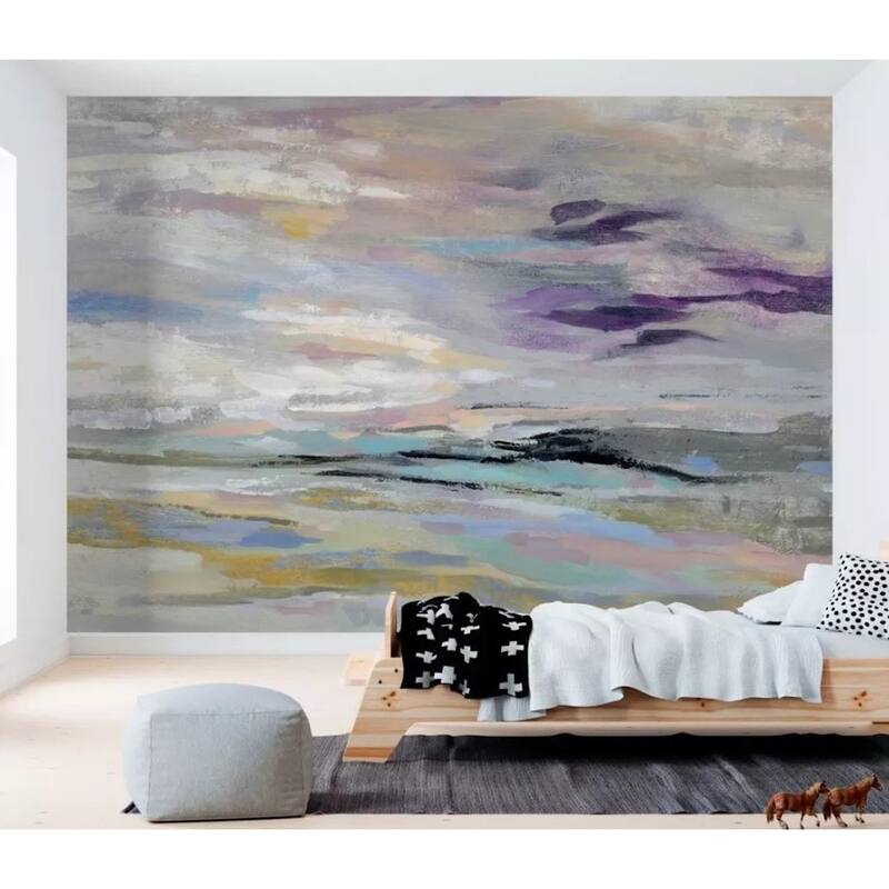 GK Wall Design Colorful Pastel Colors Removable Wallpaper