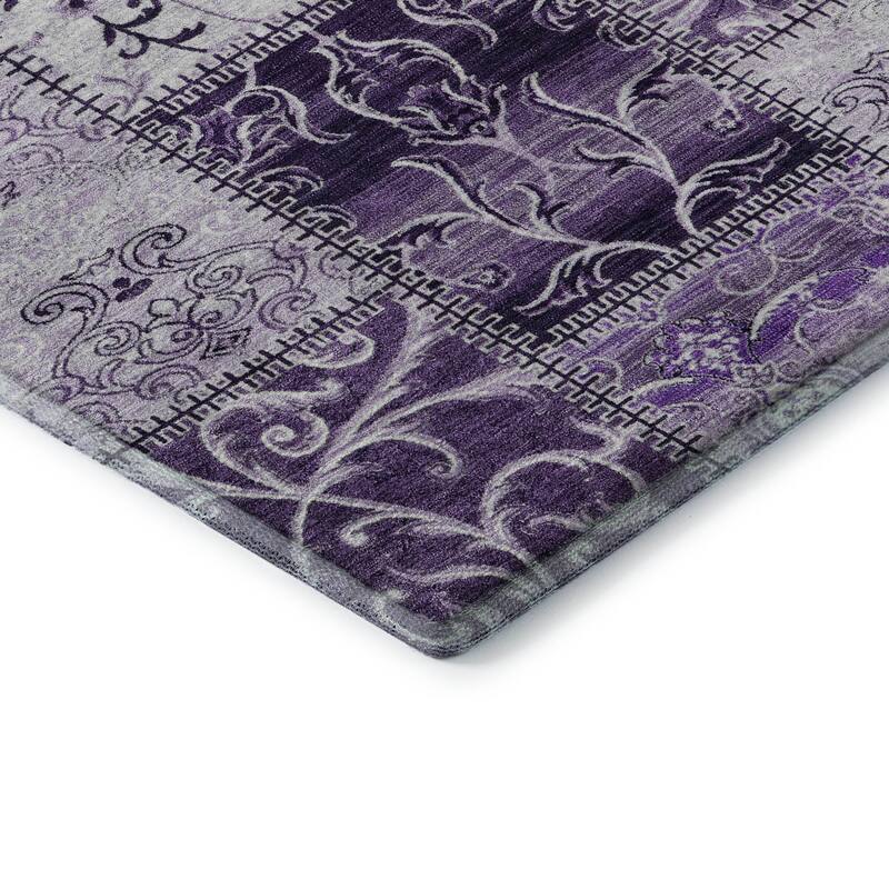 Premium Washable Super Soft Moroccan Boho Patchwork Mayfield Rug
