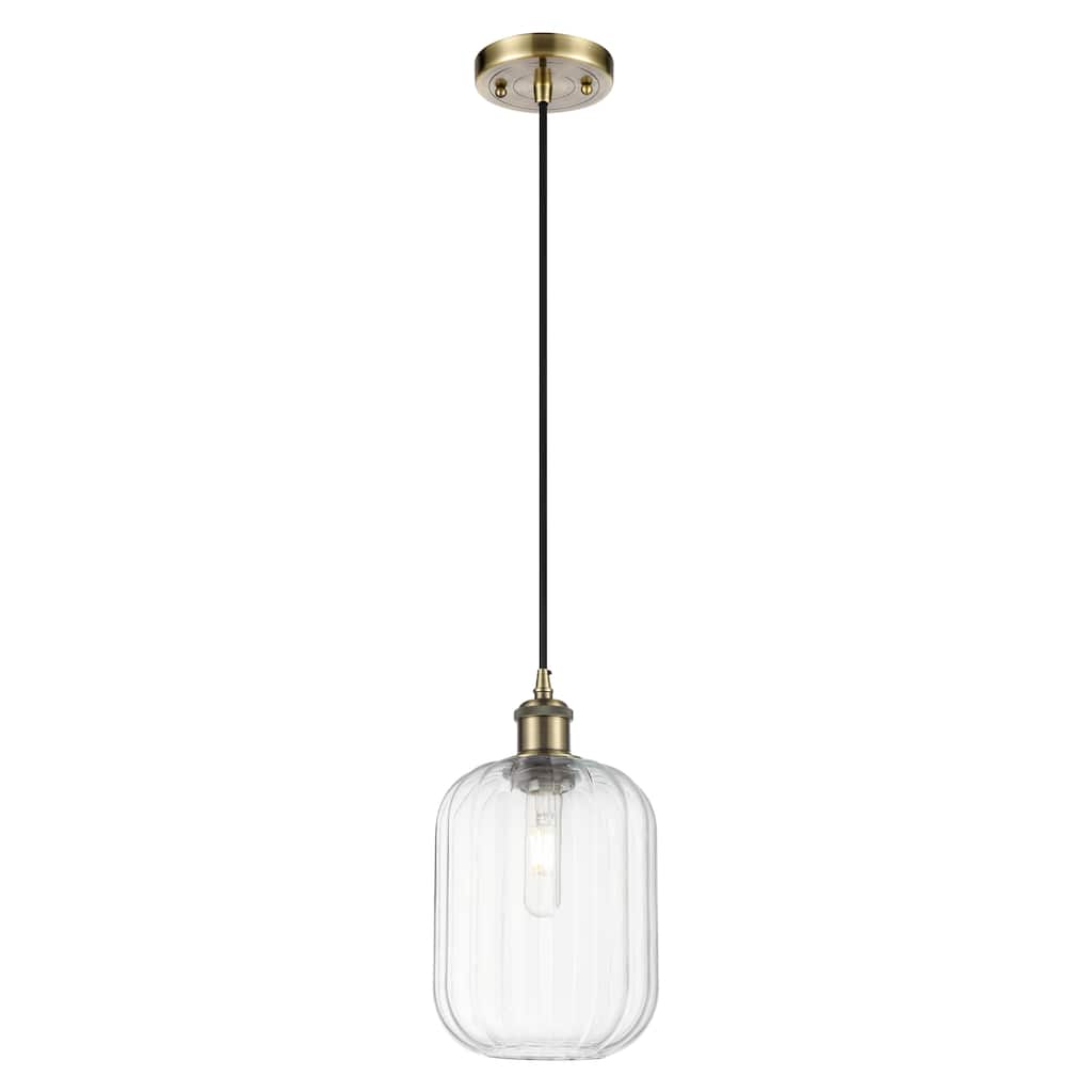 Innovations Lighting Endless Possibilities Ballston - Preston - 1 Light 7" Jar Shade Cord Hung Mini Pendant
