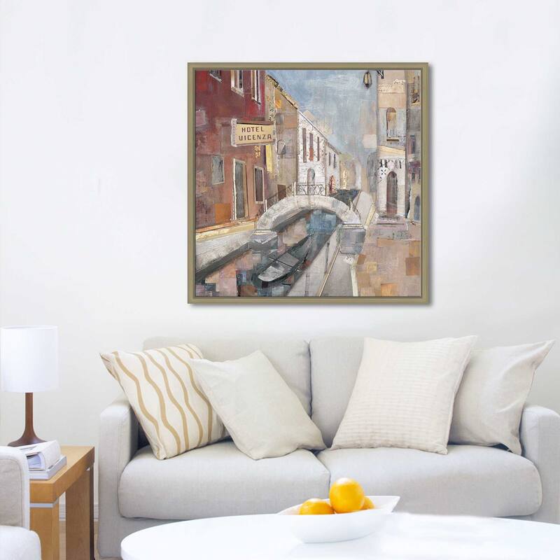 "Hotel Vincenza" Print on Floating Canvas