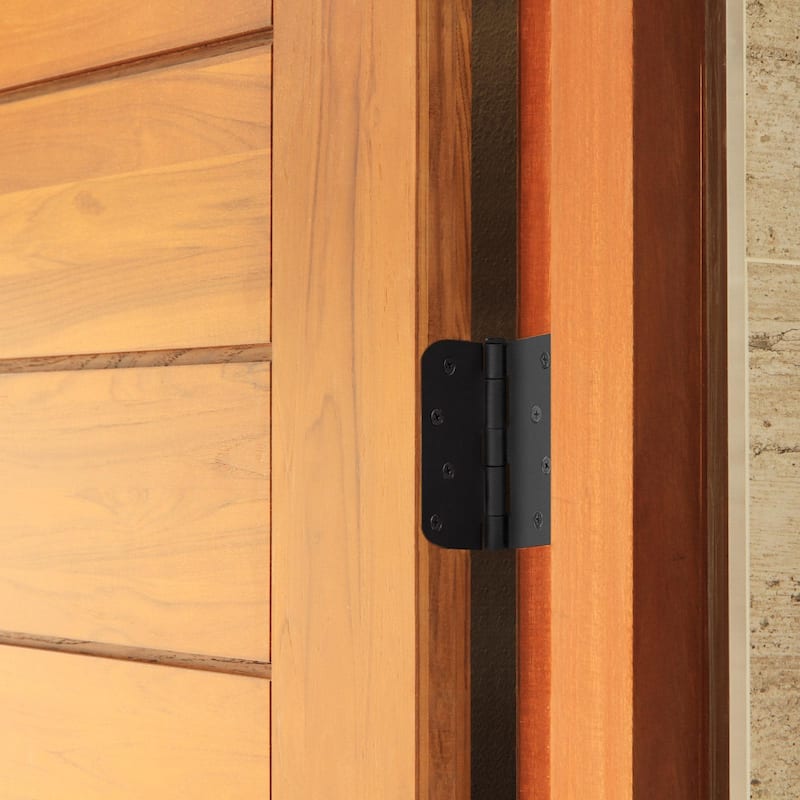 Design House 188979 4" x 4" Butt 5/8" Radius Corner Surface Mount Door