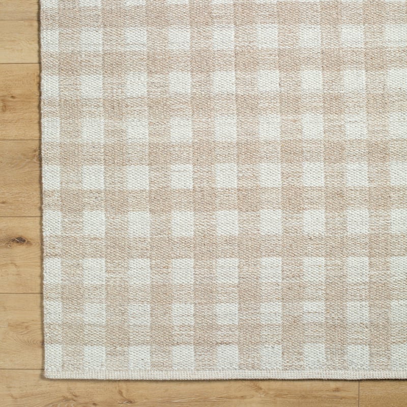 Livabliss Mardin Casual Checkered Area Rug