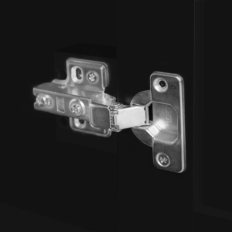 GDFStudio - Mia Modern 30" Bathroom Vanity with Ceramic Sink, Soft-Close Drawers & Adjustable Shelf