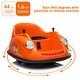 preview thumbnail 36 of 48, 12V Ride On Electric Bumper Car for Kids with Parent Remote
