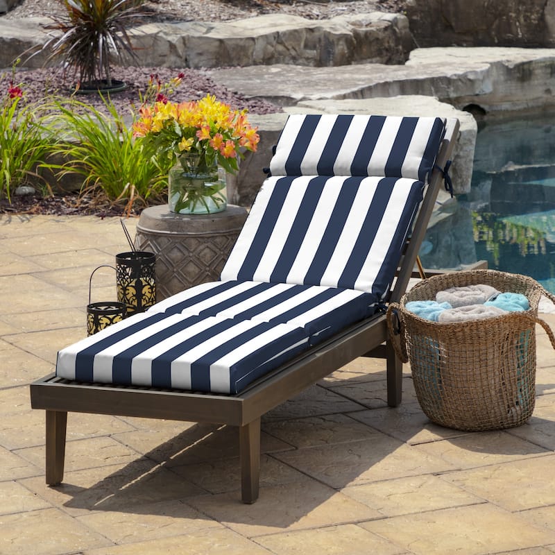 ARDEN Outdoor 72 x 21 in. Chaise Lounge Cushion