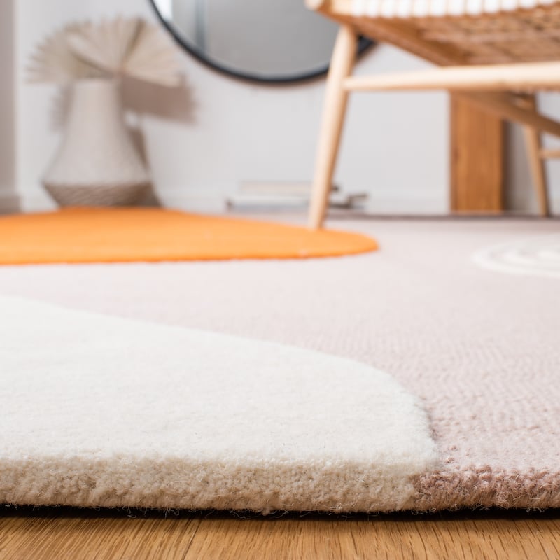 SAFAVIEH Handmade Rodeo Drive Vutka Mid-Century Modern Wool Rug
