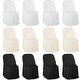 preview thumbnail 1 of 9, 10 Elegant Wedding/Party Folding Chair Covers - Polyester Cloth