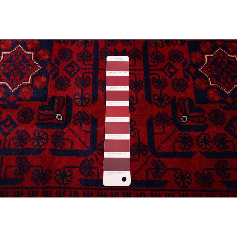 ECARPETGALLERY Hand-knotted Finest Khal Mohammadi Red Wool Rug - 6'10 x 10'2
