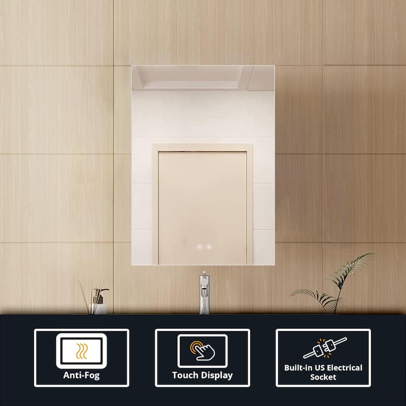 Vellum LED Bathroom Vanity Mirror - N/A