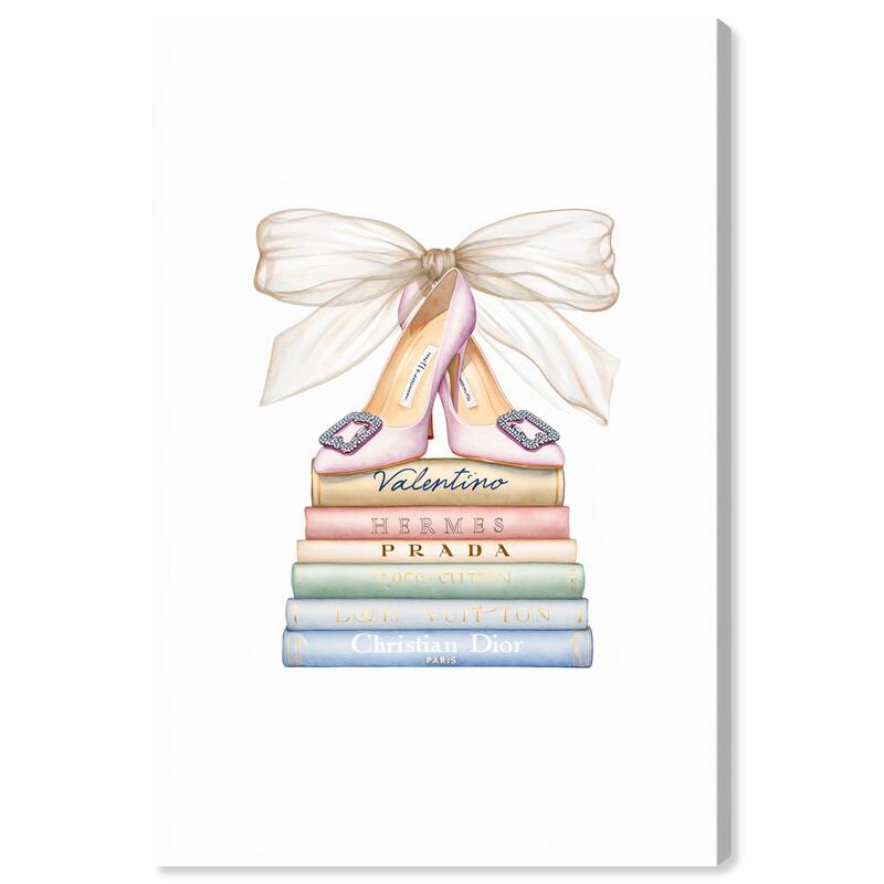 Bibliotheca Belle Canvas by Art Remedy, Gallery Wrapped - 16" x 24"