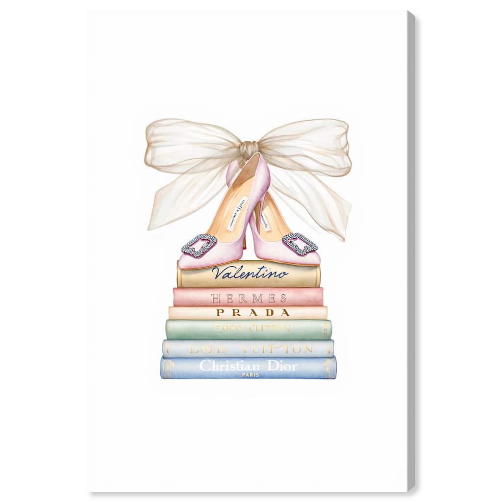 Bibliotheca Belle Canvas by Art Remedy, Gallery Wrapped