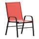 preview thumbnail 21 of 24, Commercial 7 Pc Outdoor Patio Dining Set with Glass Table and 6 Chairs