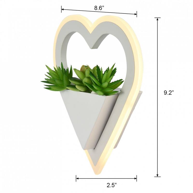 Modern Green Creative Plant Wall Light Aisle Wall Lamp Green Simulation Plant Home Decoration LED Wall Light